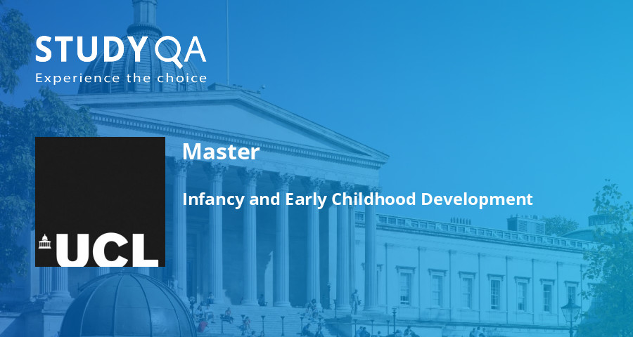 Ucla Infant Development Program StudyQA — Master: Infancy and Early Childhood Development — University ...