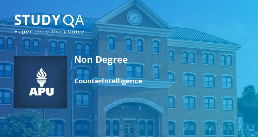 StudyQA — Bachelor: Counterintelligence — American Public University