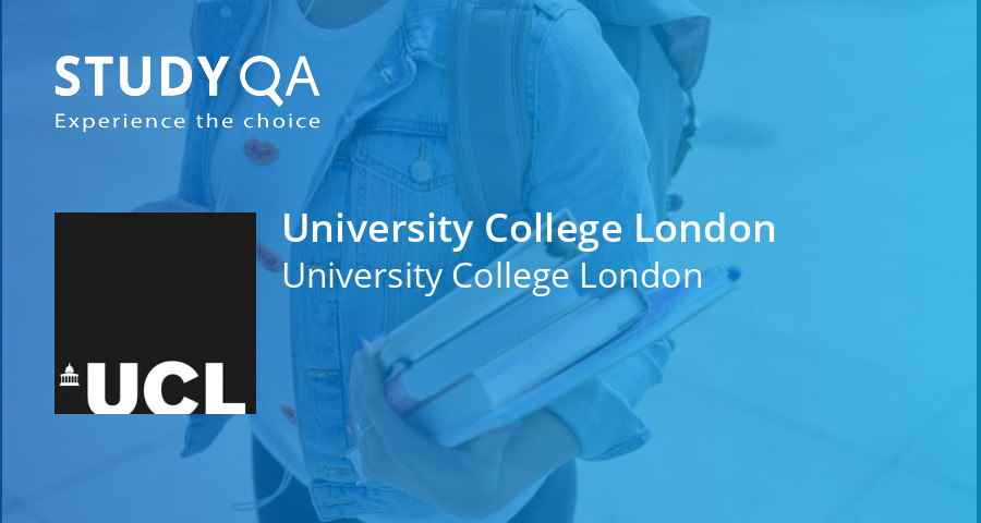 StudyQA — University College London — London — United Kingdom: Fees ...