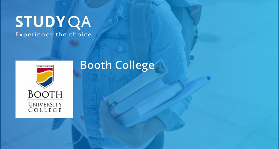 StudyQA — Booth College — Winnipeg — Australia: Fees, Rankings, Courses ...