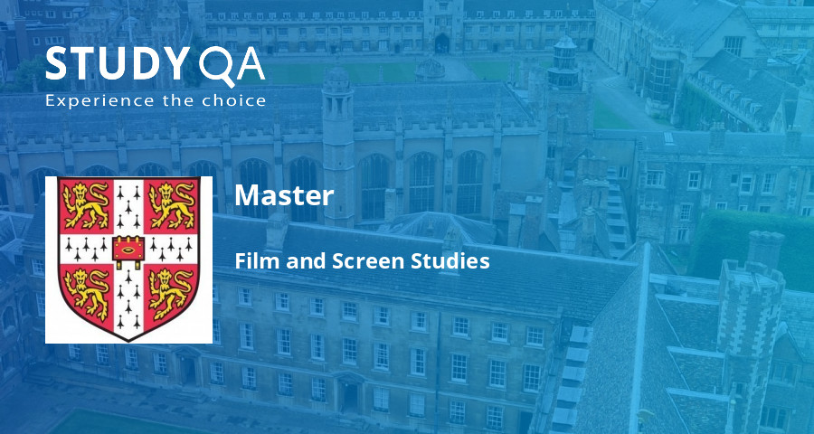 cambridge film studies phd