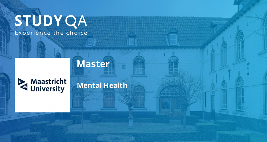 StudyQA — Master: Mental Health — Maastricht University