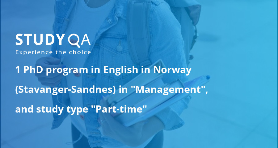 phd in management in norway