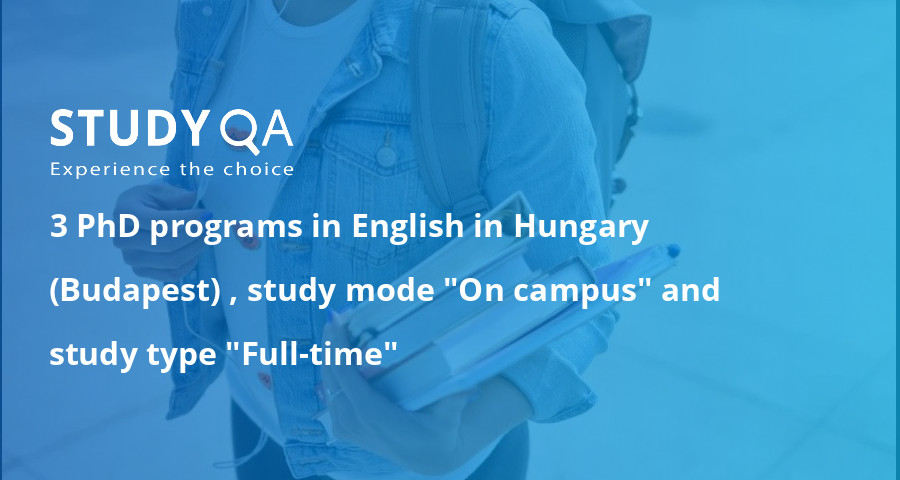 phd programs in hungary